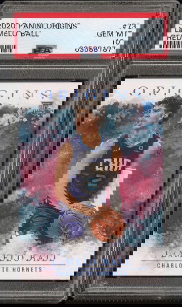 2020-21 Panini Origins #73 LaMelo Ball Red PSA 10