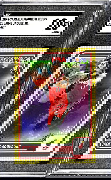 2023-24 Panini Haunted Hoops #51 Jaime Jaquez Jr. Orange SGC 10