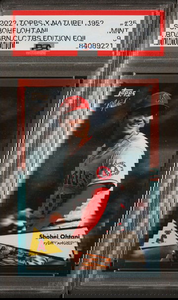 2022 Topps X Naturel 1952 Shohei Ohtani #25 Red/Green Collectors Edition Foil 🔥