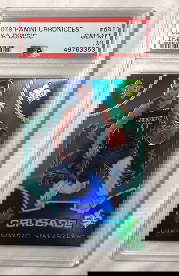 2019 PANINI CHRONICLES, #541 LUKA DONCIC (TEAL) GEM- MINT 10