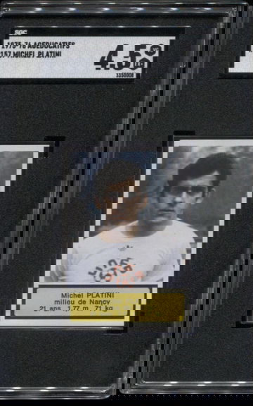 1975 Ageducatifs #157 Michel Platini SGC 4.5