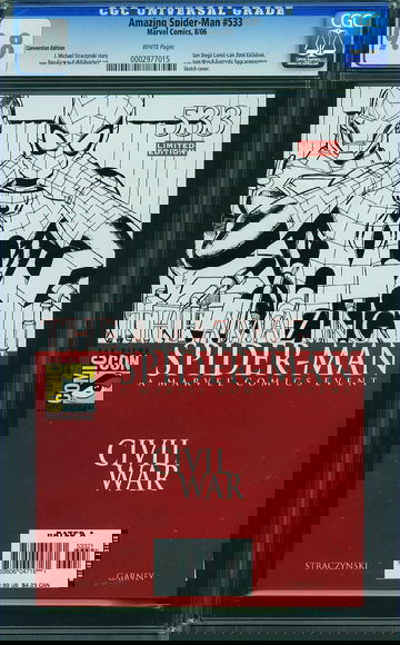 AMAZING SPIDER-MAN #533, CGC 9.8 NM/MT