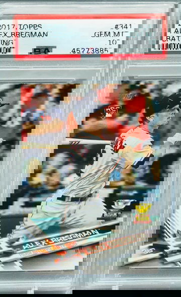 Alex Bregman 2017 Topps Base Rookie PSA 10