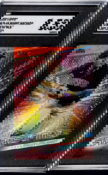 2024 Topps #SMLB-44 Manny Machado Stars of MLB Red /75 SGC 8.5