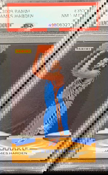 2009 Panini James Harden PSA 8