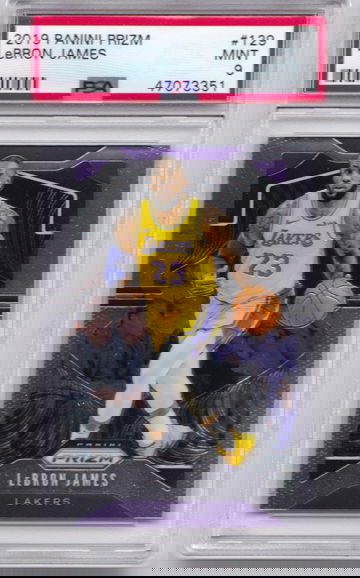 LeBron James 2019 Prizm PSA 9