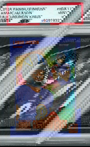 2018 Donruss Lamar Jackson RC Rookie Gridiron Kings PSA 9 PSA Population 92 Only 19 Graded Higher Ultra RARE!!!Mint