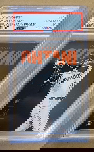 2018 Topps Cyber Weekend #2 Shohei Ohtani PSA 10