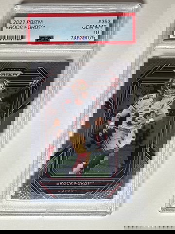 2022 Prism- BROCK PURDY RC # 353-PSA 10