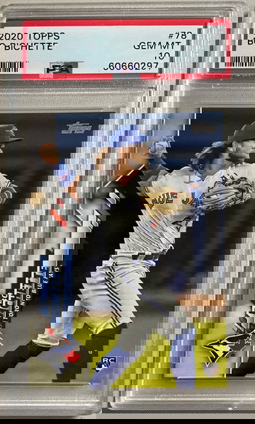 2020 TOPPS #78 BO BICHETTE RC PSA 10 GEM MINT