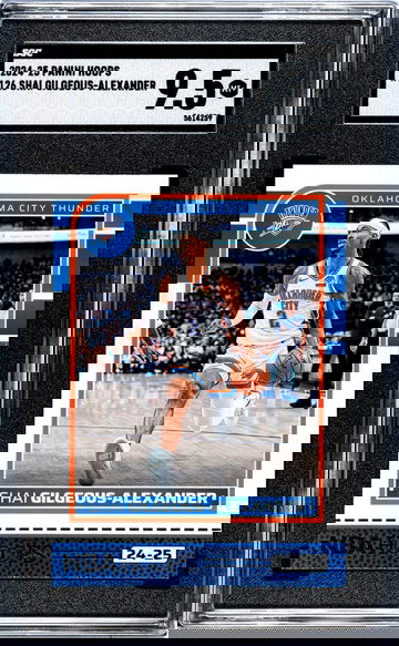 2024-25 Panini Hoops #126 Shai Gilgeous-Alexander SGC 9.5