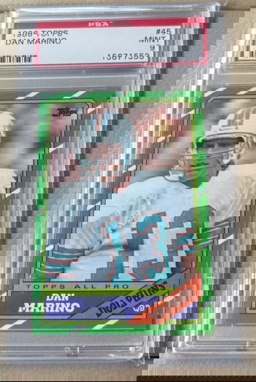 1986 Topps Dan Marino HOF PSA 9