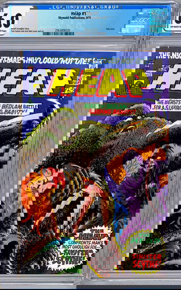 HEAP #1 CGC 6.0 HTF *1ST/ONE & ONLY ISSUE* KANIGHER STORY SUTTON & ABEL ART 1971