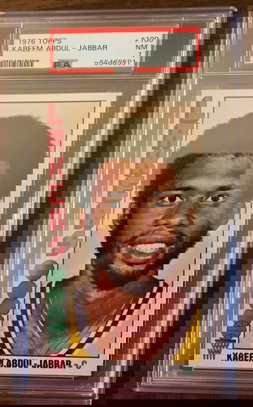 1976 Topps Kareem Abdul-Jabbar #100