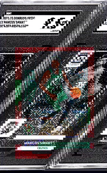 2022-23 Donruss Optic Choice Red Prizm Marcus Smart #12 /88 SGC 9.5