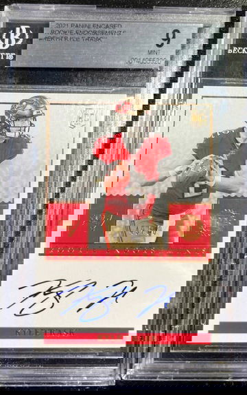 2021 Panini Encased Rookie Endorsement Kyle Trask 49/50