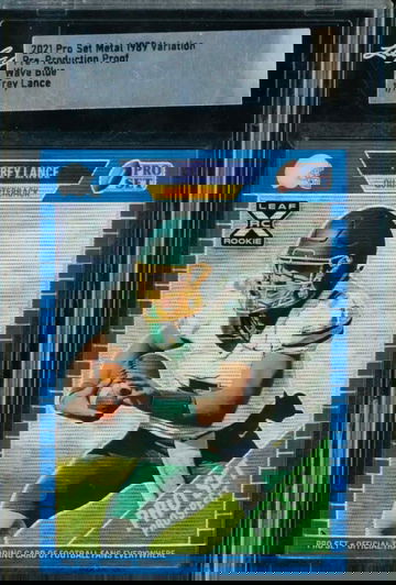 Leaf 1/1 Slabbed RC Trey Lance