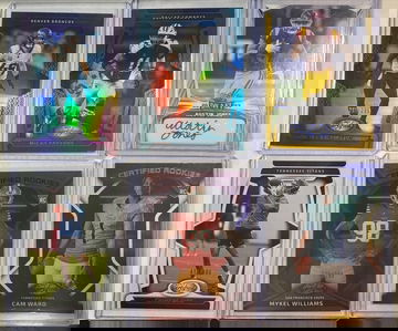 6 card Lot - Rookies, Auto and Short Prints