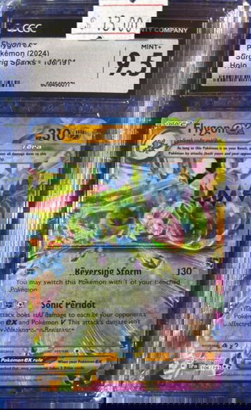 2024 Pokémon Flygon ex Surging Sparks 106/191 CGC 9.5 Mint+