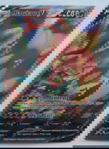 2022 Pokemon SWSH Brilliant Stars Charizard V Full Art