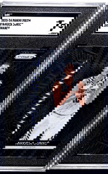 2023-24 Panini Prizm Dominance Nikola Jokic #10 SGC 7