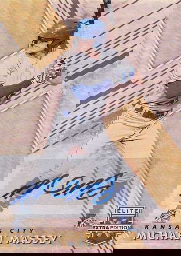 2019 Panini Elite Extra Edition Michael Massey #147 Autograph