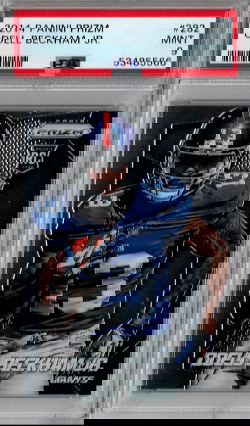 2014 Prizm Odell Beckham Jr. PSA 9