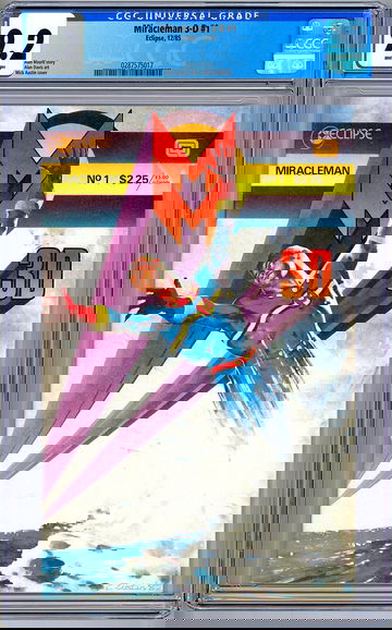 MIRACLEMAN 3-D #1 CGC 9.2 ALAN MOORE STORY ALAN DAVIS & MICK AUSTIN ART 1985