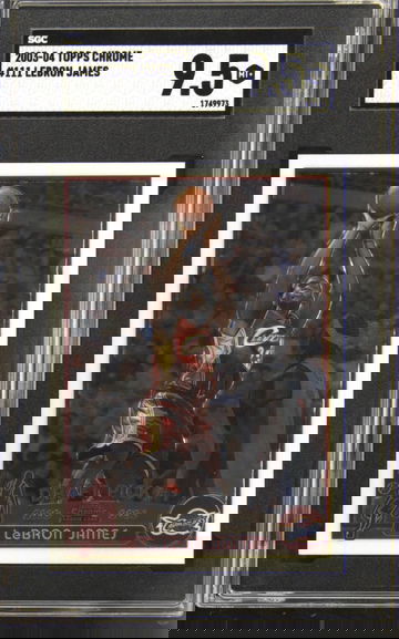 2003-04 Topps Chrome #111 LeBron James Rookie RC SGC 9.5