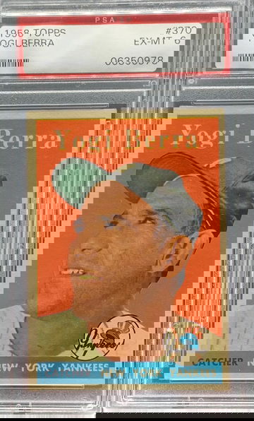 1958 Topps Yogi Berra PSA 6