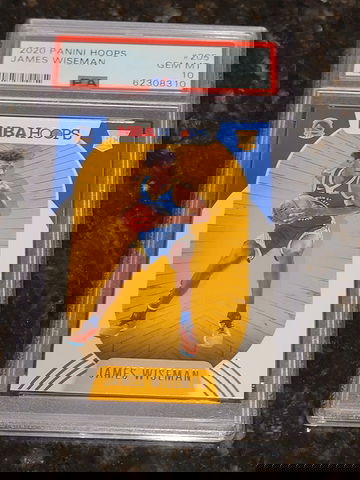 2020 Hoops James Wiseman PSA 10 GEM-MT #205