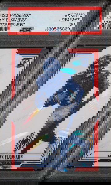 2023 Phoenix Contours Red Zay Flowers #12 PSA 10