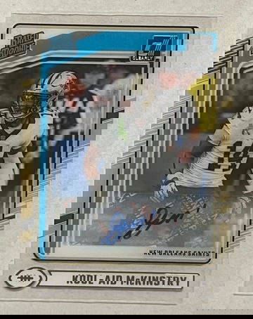 2024 Panini Clearly Donruss Kool-Aid McKinstry 83 Rated Rookie Auto