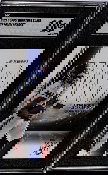 2024 Topps Signature Class #159 Malik Nabers SGC 10