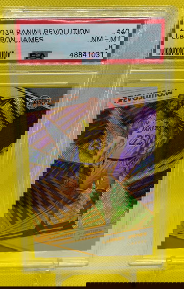 Lebron James Revolution 2018 PSA 8