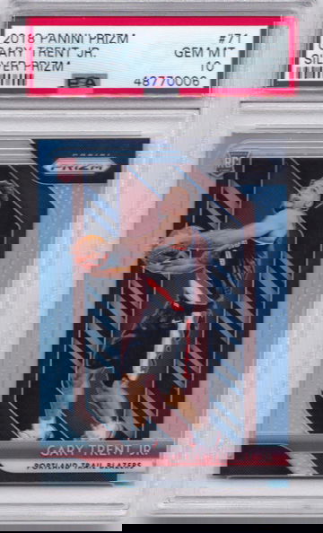 Gary Trent Jr. 2018 Prizm Silver PSA 10 