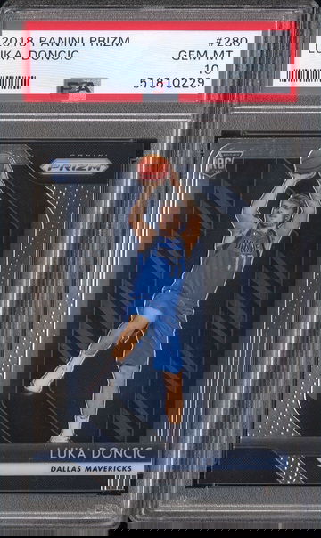 2018 PRIZM Luka Doncic PSA 10 Rookie RC 