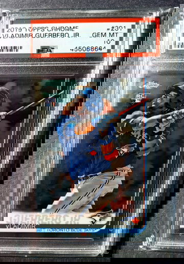 2019 Topps Chrome #201 Vladimir Guerrero Jr Rookie RC PSA 10