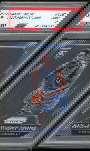 2015 Panini Prizm Karl Anthony Towns PSA 9
