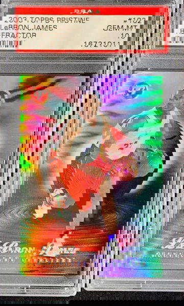 Lebron James Rookie RC 2003 Topps Pristine Refractor PSA 10