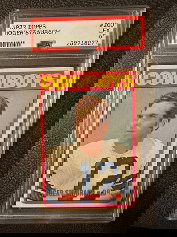 1972 TOPPS Roger Staubach #200 ROOKIE Card PSA 5