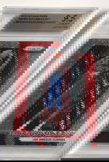 18-19 prizm Shai gilgeous alexander red fast break  /125