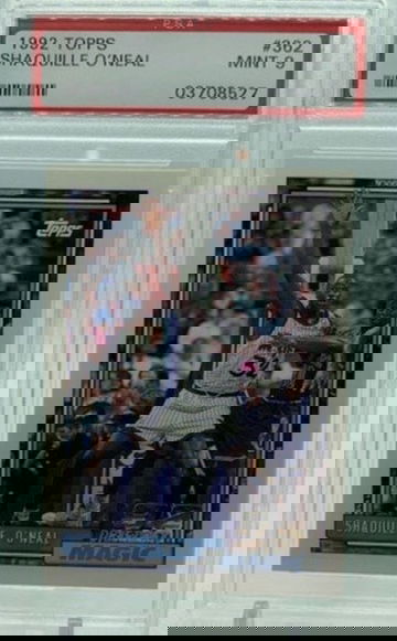 1992 Shaquille O'Neal Topps #362 PSA 9