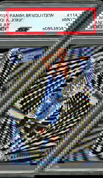 2015-16 Panini Revolution Nikola Jokic Angular RC Rookie PSA 9