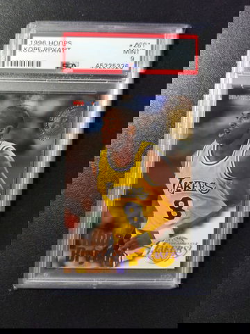 1996 Hoops #281 KOBE BRYANT  PSA 9