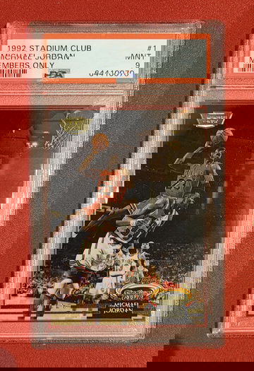 1992 Stadium Club Members Only Michael Chicago Bulls Jordan /10000