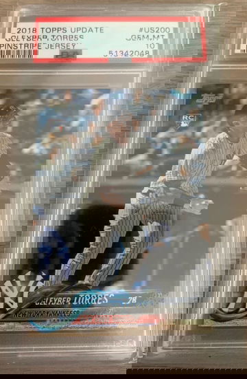 2018 Topps Update Gleyber Torres RC PSA 10