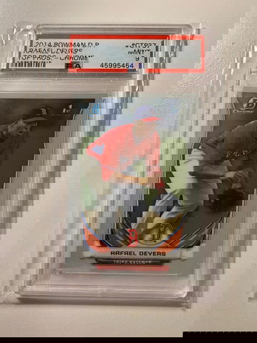 2014 Bowman Chrome Rafael Devers PSA 9