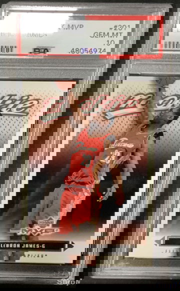 2003 Upper Deck MVP Lebron James RC #201 PSA 10 💎  💎 