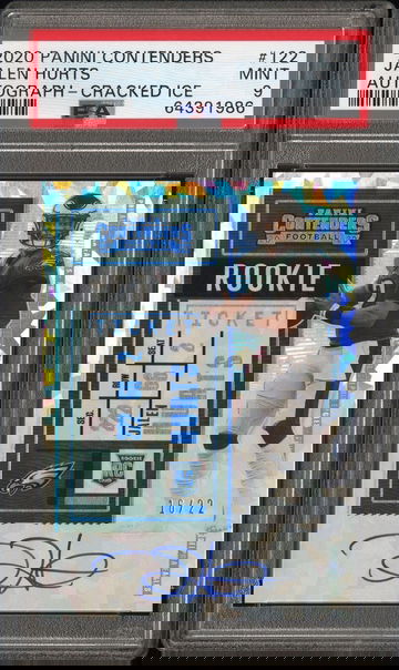 2020 Contenders Cracked Ice Jalen Hurts Psa 9